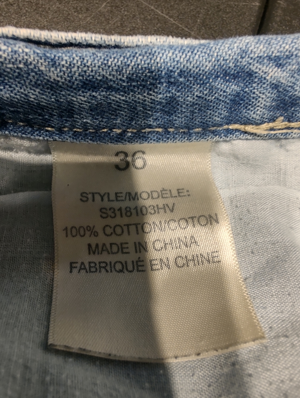 Denver Hayes - Carpenter Jean Shorts - Men's 36 - Acid Wash Indigo - Picture 8 of 9